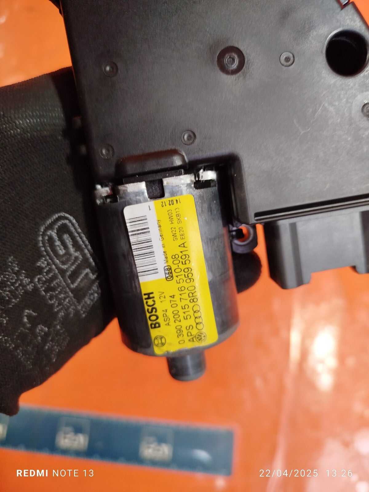 ✅AUDI Q5 S LINE 2.0 PETROL 2012 SUNROOF MOTOR 8R0959591A Warranty A276 - Image 12