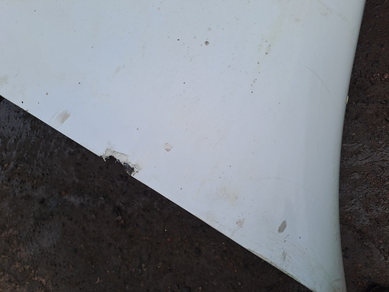 ✅2003 VOLVO FL 5.5 DIESEL CAB AIR DEFLECTOR WHITE + WARRANTY A324 - Image 10