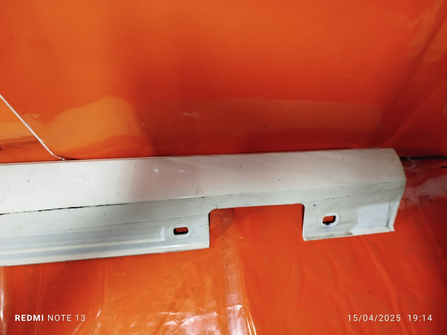 ✅MERCEDES A180 W176 1.5 DIESEL 2015 RIGHT SIDE SILL SKIRT WHITE A2466901440 A096 - Image 7