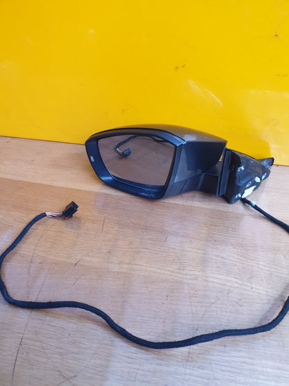 ✅2018 VW T-Roc A11 R-Line Front Left Wing Mirror PF Grey R7H + Warranty A120 - Image 3