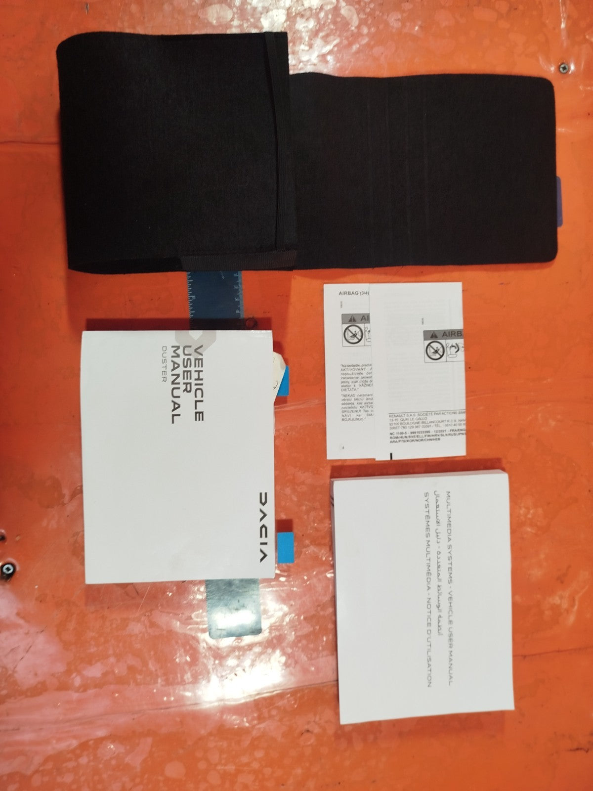 ✅2024 DACIA DUSTER JOURNEY OWNERS MANUAL HANDBOOK WALLET + WARRANTY A364 - Image 6