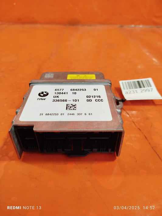 ✅BMW F45 216D 1.5 DIESEL 2017 ARBAG CONTROL MODULE ECU 6818812 Warranty A231 - Image 2