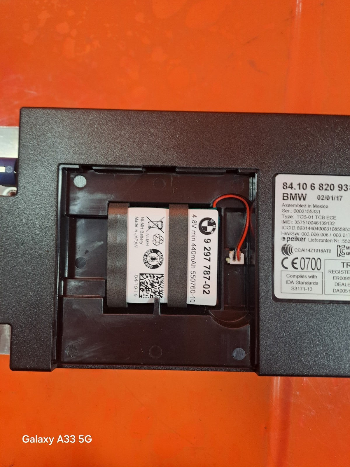 ✅BMW 218I SPORT F22 1.5 PETROL 2017 BLUETOOTH TELEMATIC CONTROL MODULE ECU A306 - Image 5