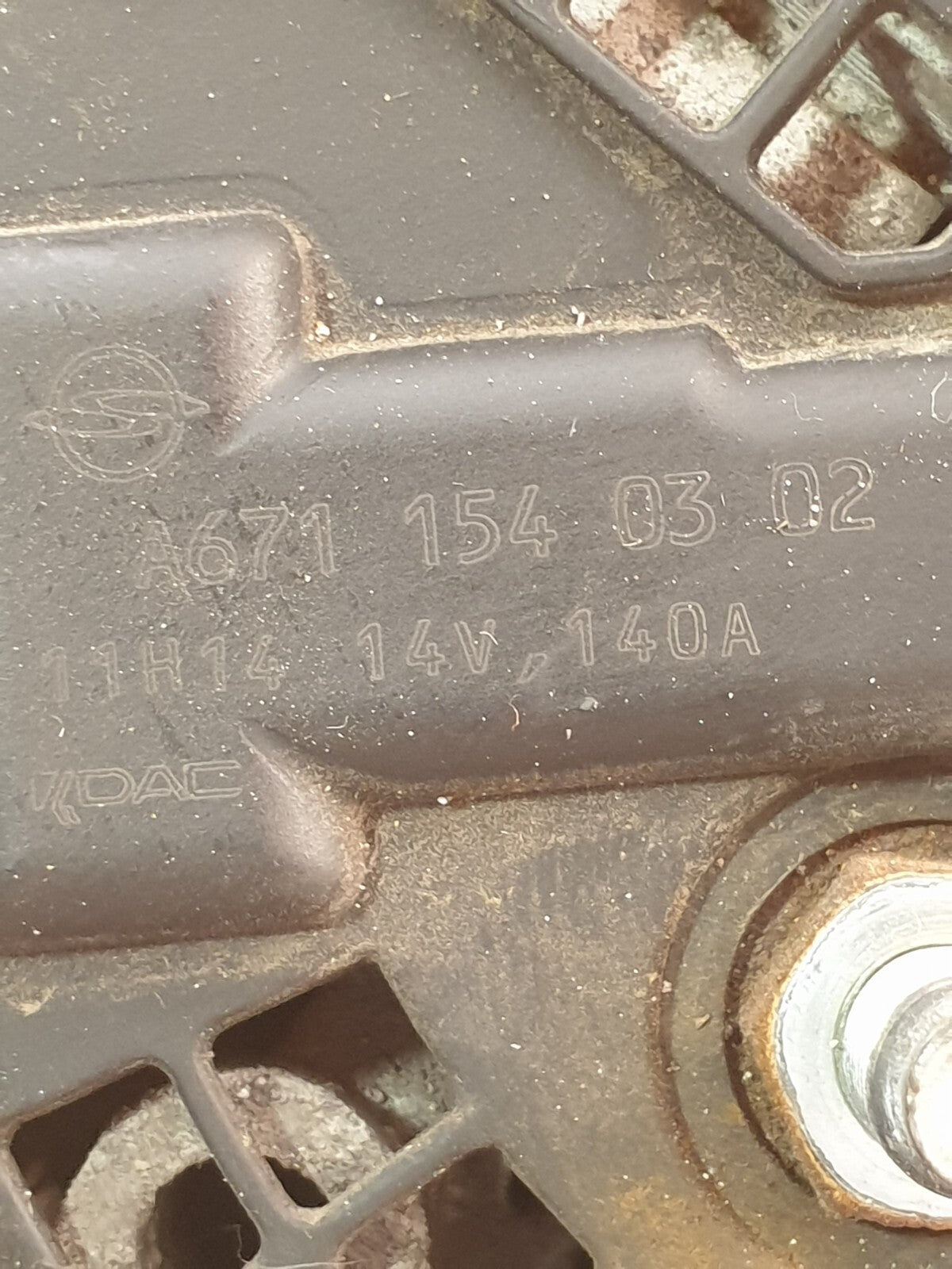 ✅2011 SSANGYONG KORANDO ES 2.0 DIESEL ALTERNATOR A6711540302 + WARRANTY A174 - Image 11