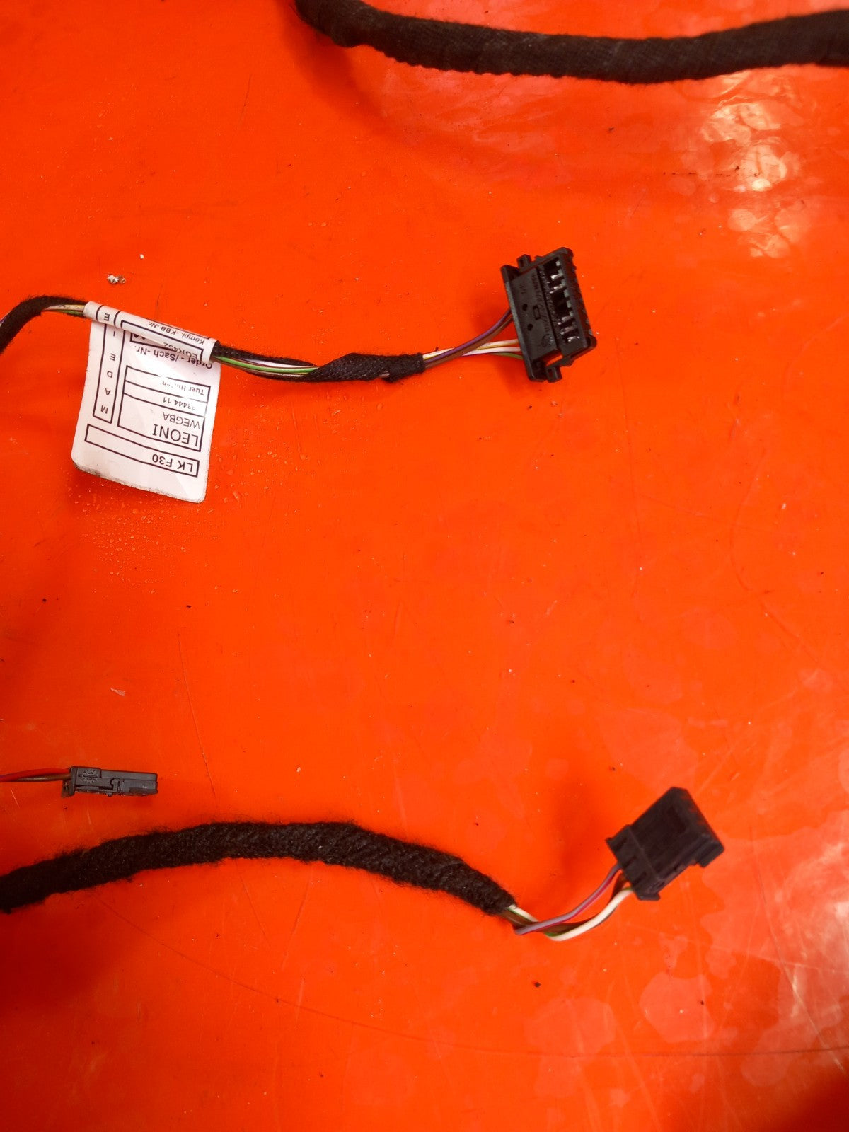 2013 BMW 3 Series F30 Xdrive M Sport Rear Right Door Wiring Loom 9286210 A395 - Image 6