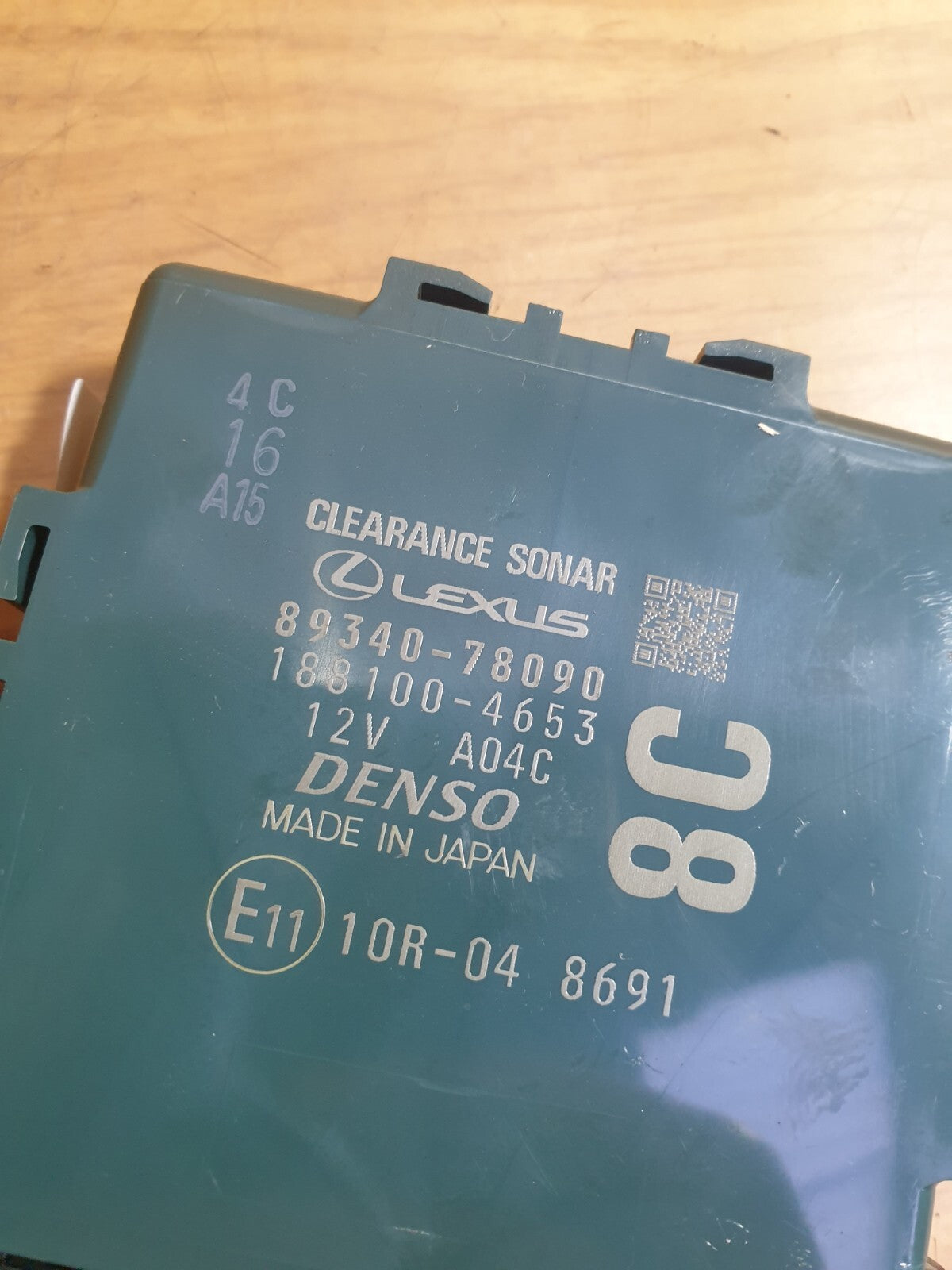 ✅2019 LEXUS NX 300H 2.5P HYBRID CLEARANCE SONAR WARNING MODULE 89340-08090 A146 - Image 9