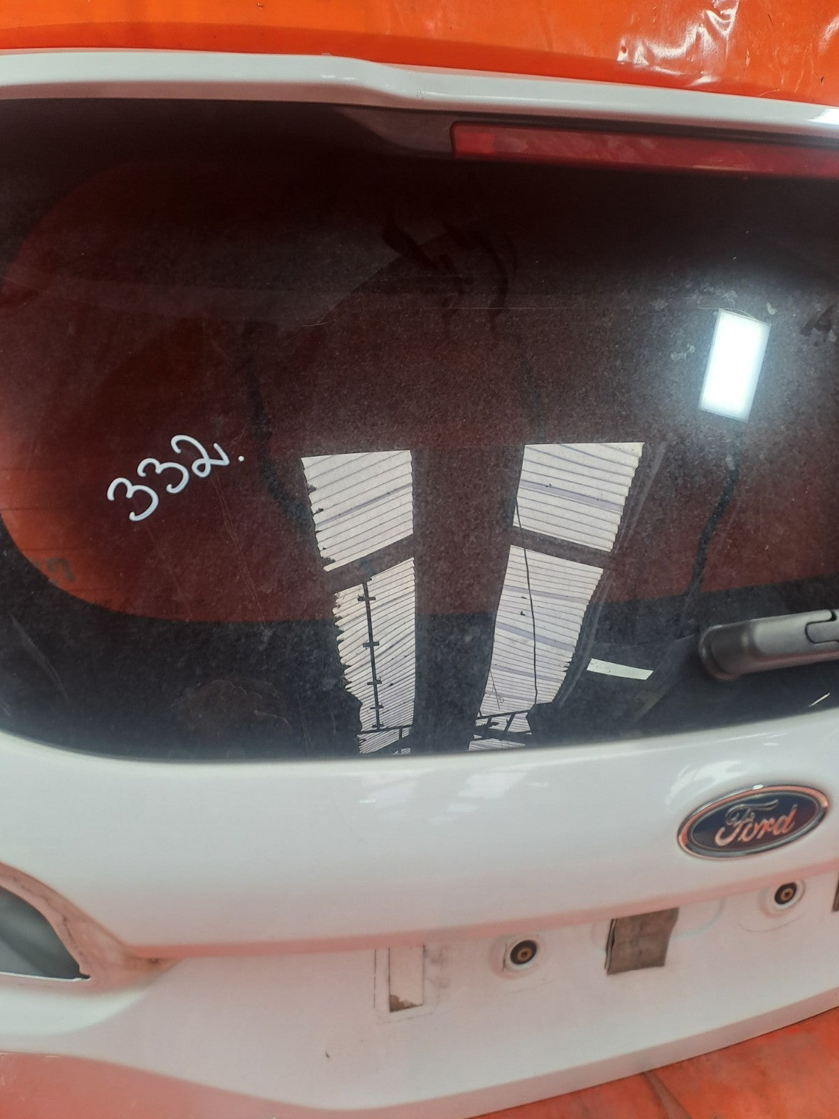 ✅2018 FORD FIESTA ST-LINE X TAILGATE BOOT LID FROZEN WHITE + WARRANTY - Image 11