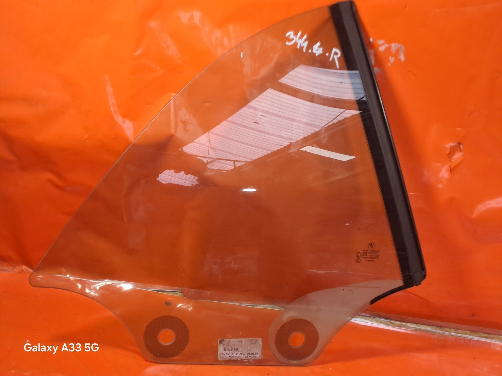✅BMW F23 218D 2.0 DIESEL 2019 REAR RIGHT DOOR WINDOW 43R-001025 Warranty A344 - Image 4