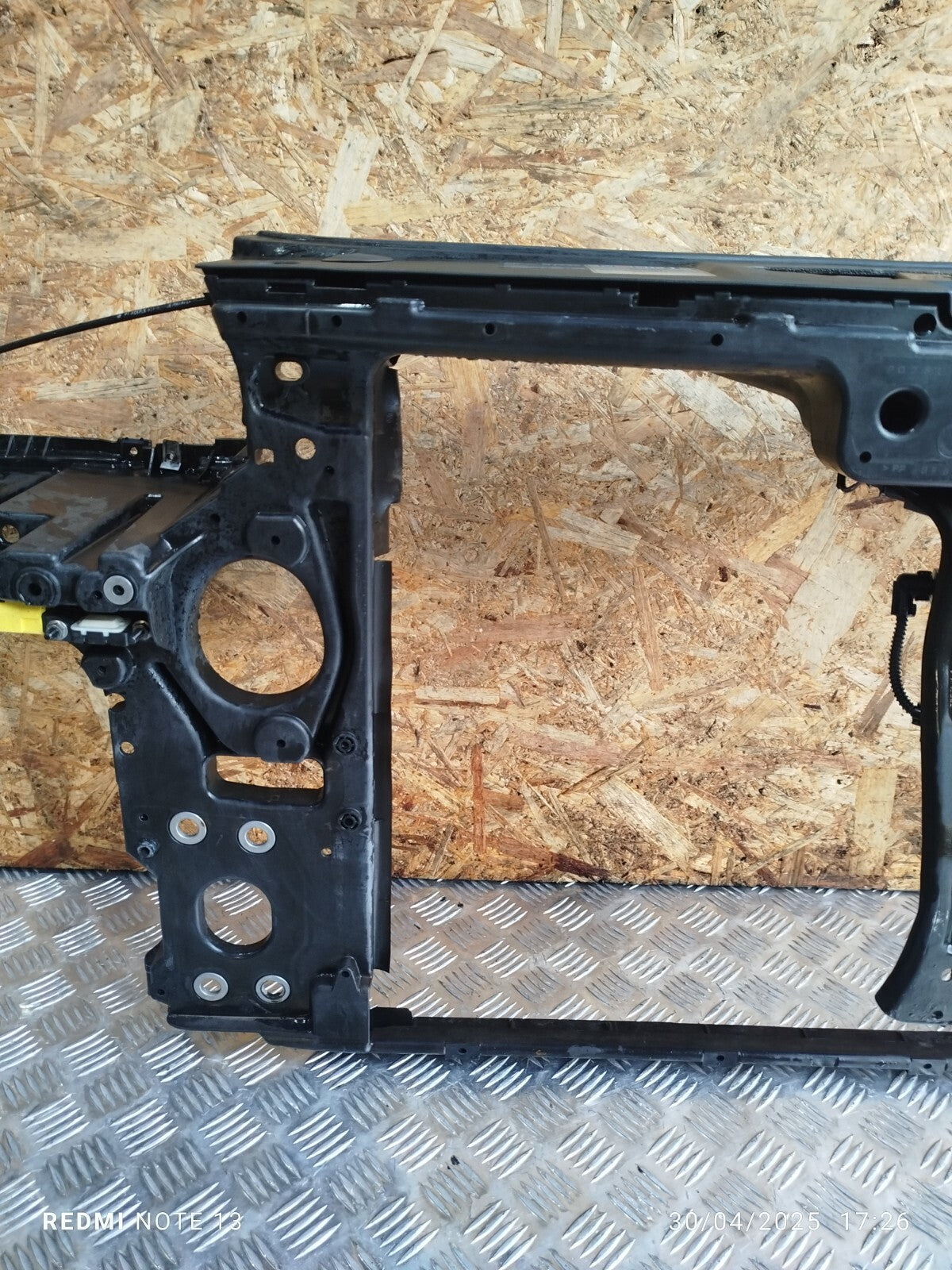 ✅PORSCHE CAYENNE V6 3.6 PETROL 2010 FRONT SLAM PANEL RADIATOR SUPPORT 7L0907341A - Image 5