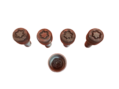 ✅VW Golf Style MK8 1.5 Petrol 2020 Locking Wheel Nuts Warranty A352 - Image 1