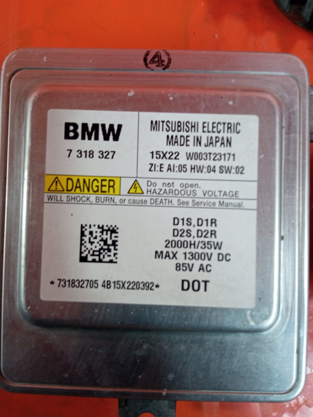 ✅BMW F23 220D 2.0 Diesel 2016 Headlight Ballast Control Module Set 7318327 A363 - Image 4