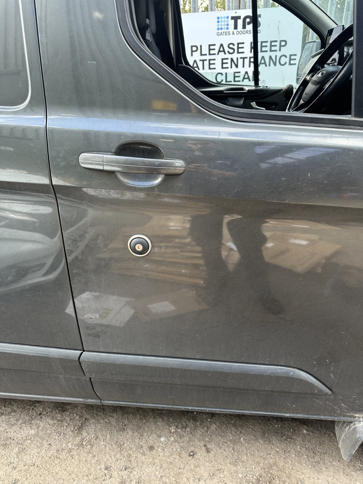 ✅2019 Ford Transit Custom Front Right Door Bare W/o Mirror Grey + Warranty A376 - Image 7
