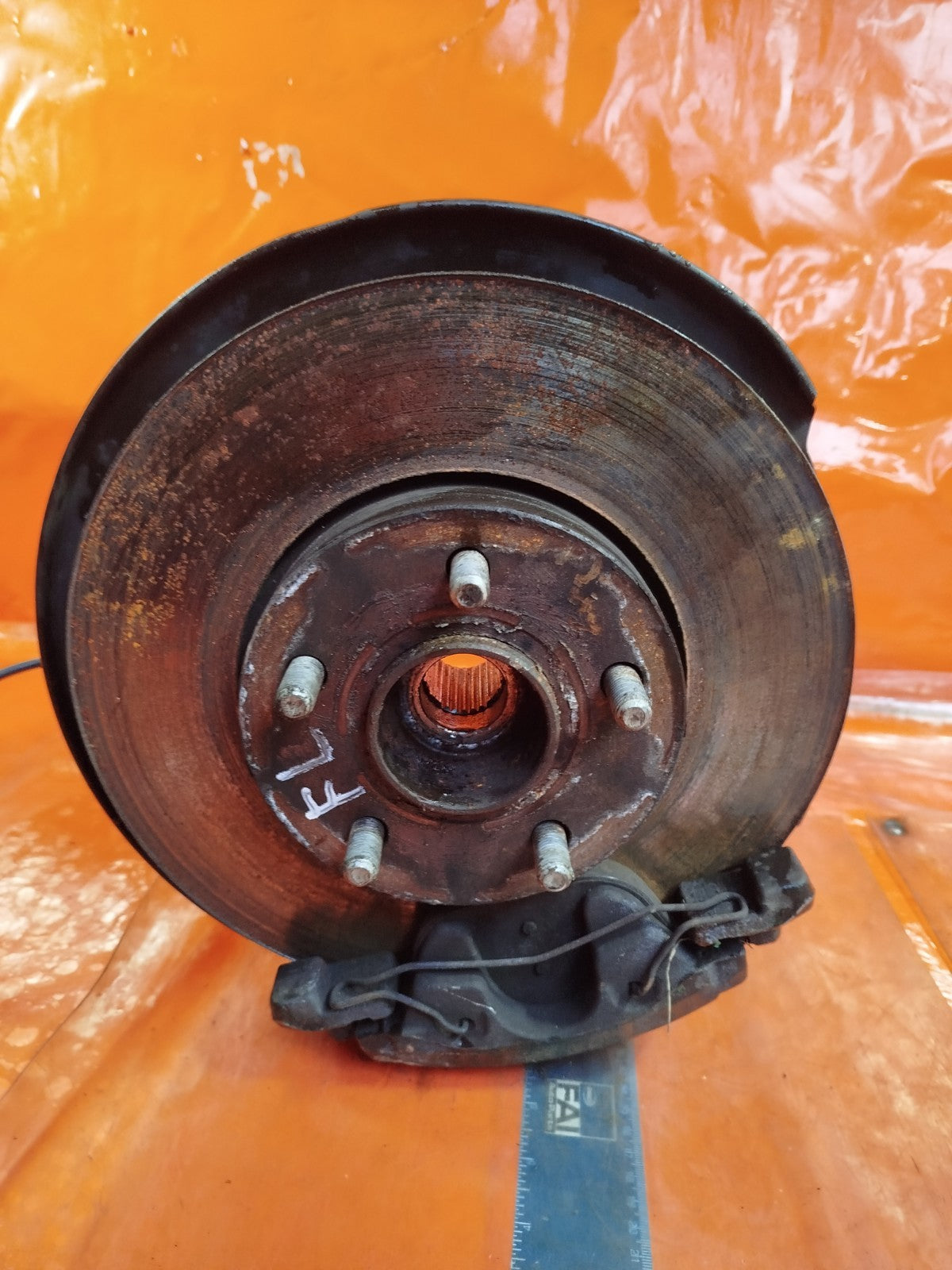 ✅FORD C-MAX ZETEC 1.0 PETROL 2018 FRONT LEFT WHEEL HUB Warranty A237 - Image 4