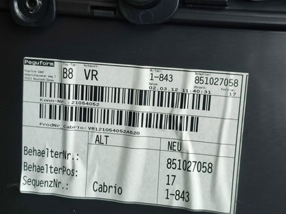 AUDI A5 CABRIO S LINE 2.0 DIESEL 2012 RIGHT DOOR CARD Warranty A218 - Image 5