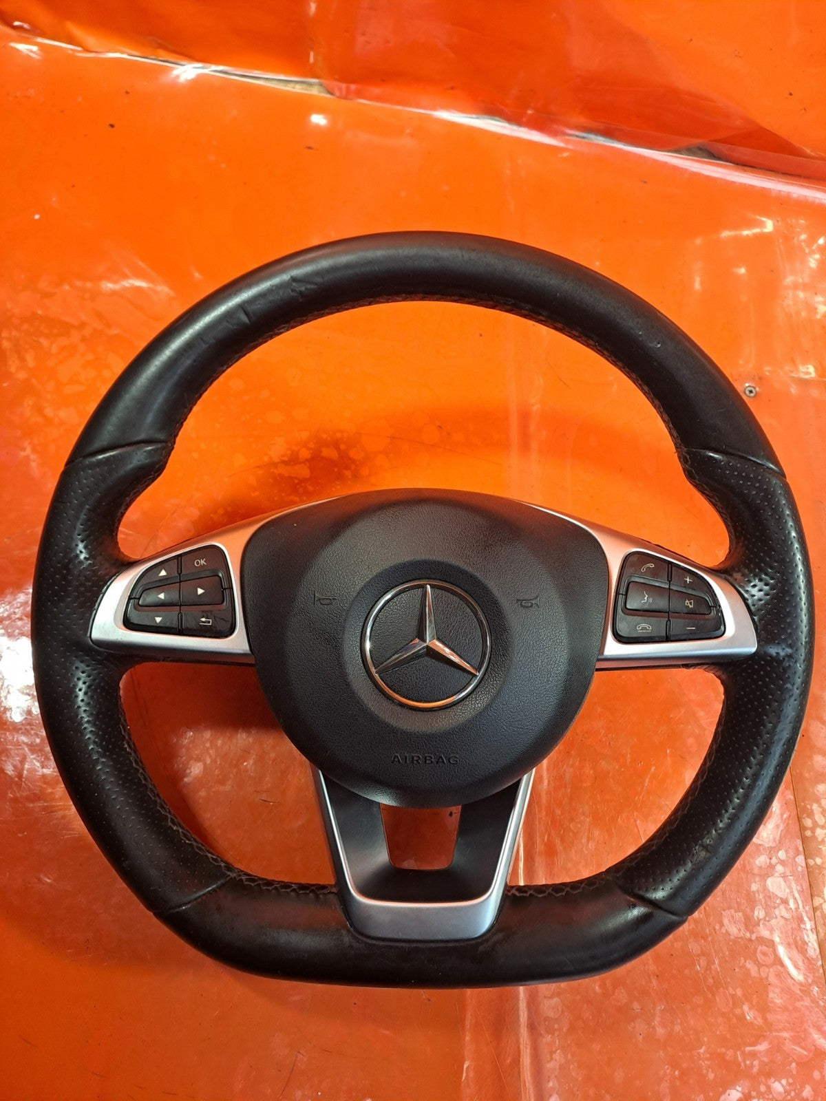 ✅MERCEDES GLA 200D X156 2.1 DIESEL 2016 MULTIFUNCTIONAL STEERING WHEEL Warranty - Image 1