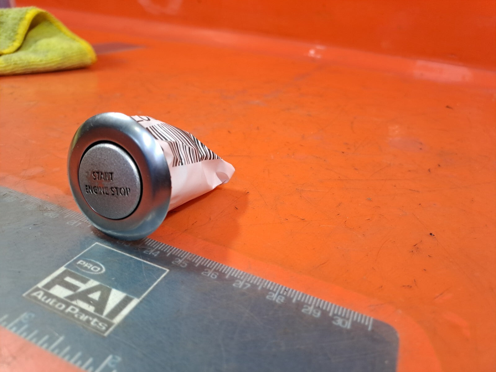 ✅2011 LAND ROVER DISCOVERY 4 L319 3.0D ENGINE START STOP SWITCH BUTTON 239 - Image 4