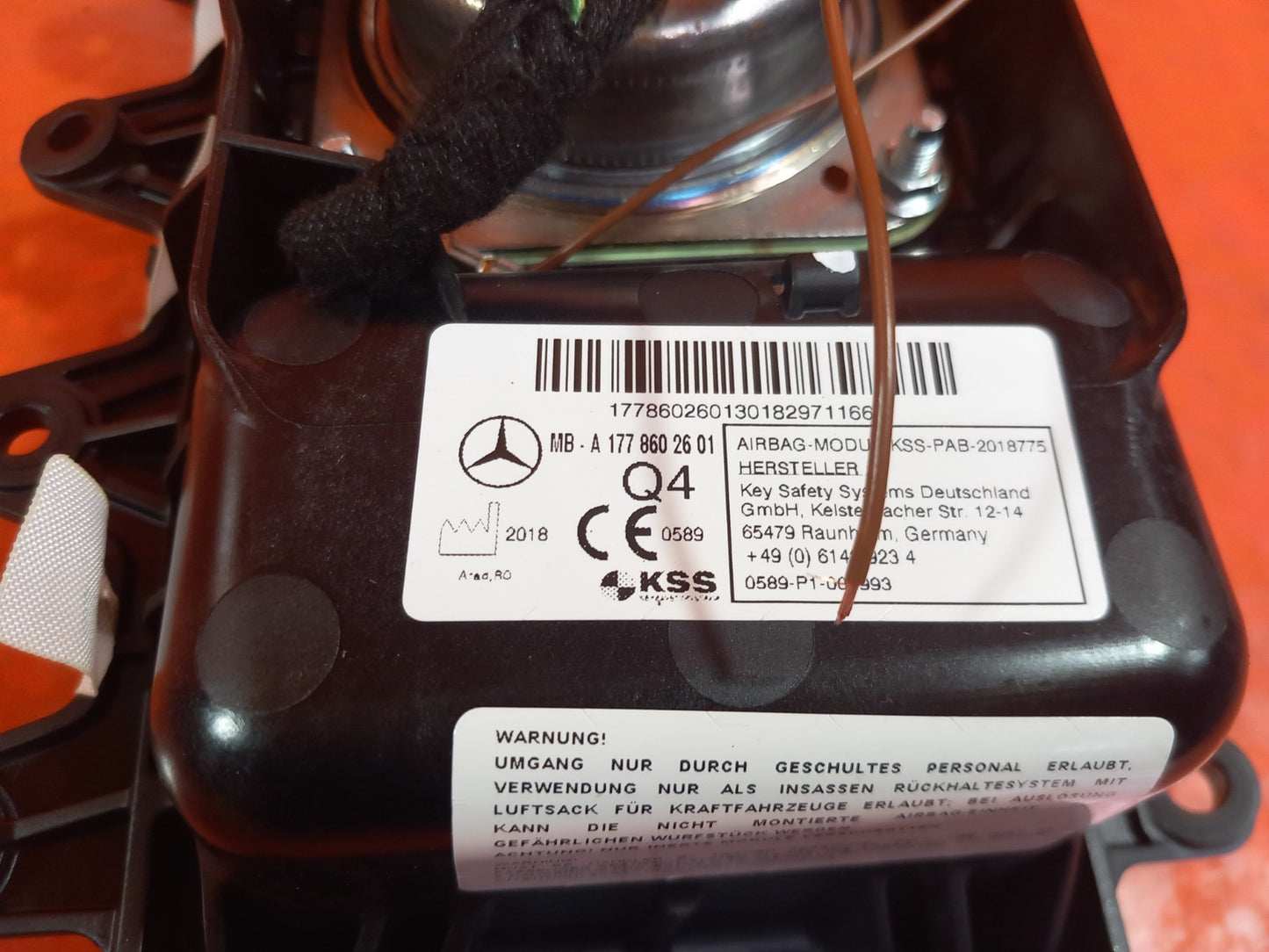 2021 BMW 3 Series G20 M Sport Dashboard Passenger Abag A1778602601 Warranty A362 - Image 10