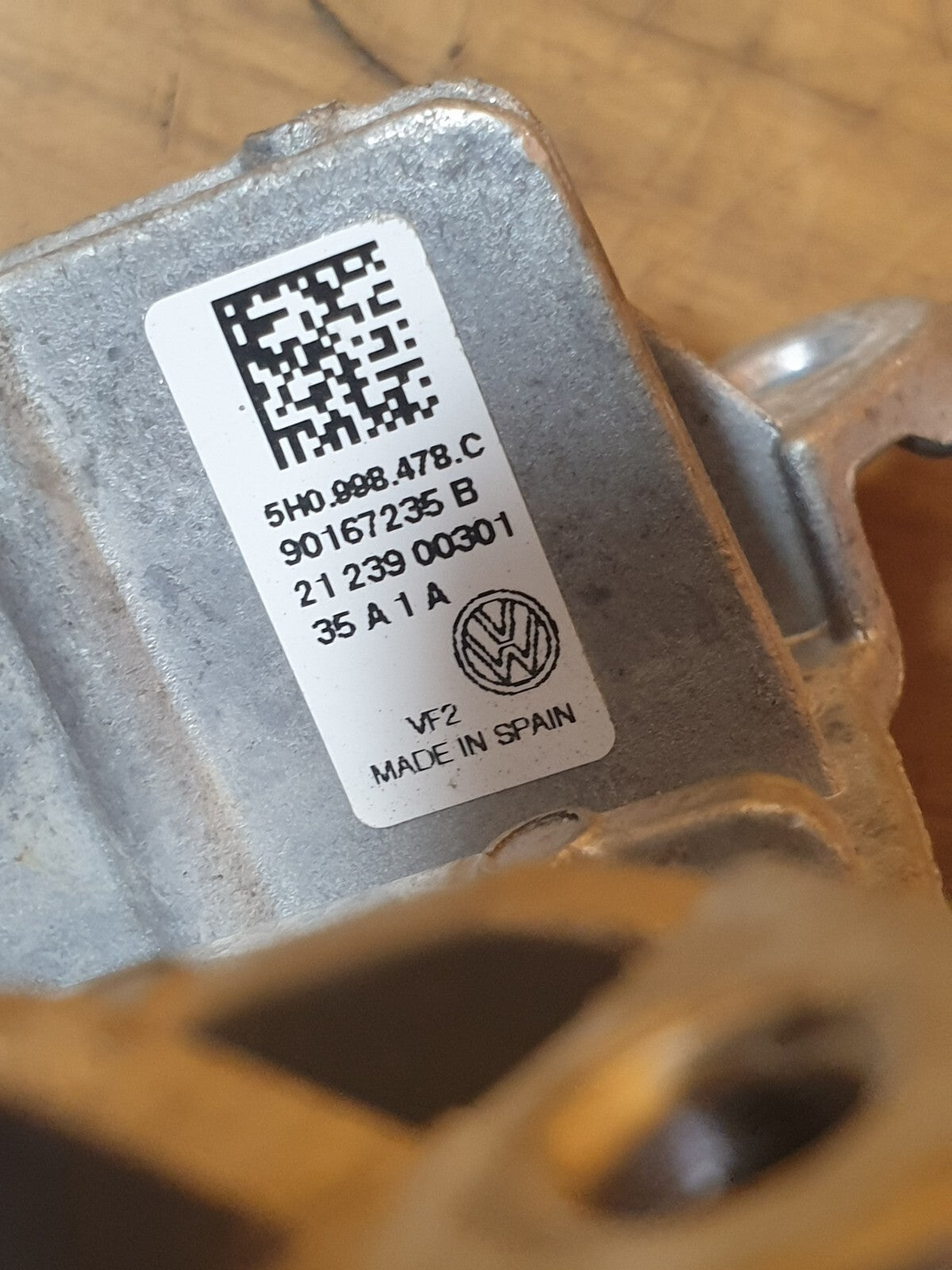✅VW GOLF MK8 1.5 PETROL 2022 FRONT RIGHT HEADLIGHT CONTROL MODULE 5H0998478C - Image 3
