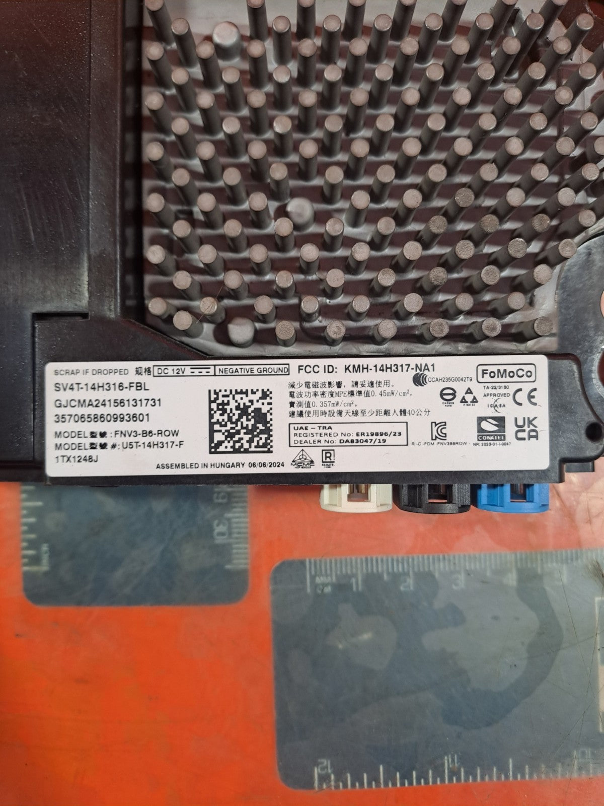 ✅FORD KUGA ST-LINE 2.5 PETROL 2025 BLUETOOTH CONTROL MODULE ECU SV4T14H316FBL - Image 8
