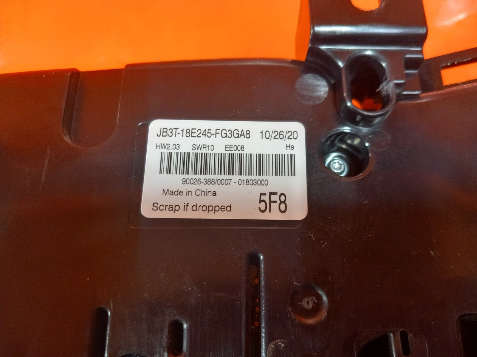 2021 Ford Ranger Wildtrak Climate Control Panel JB3T-18E245-FG Warranty A407 - Image 11
