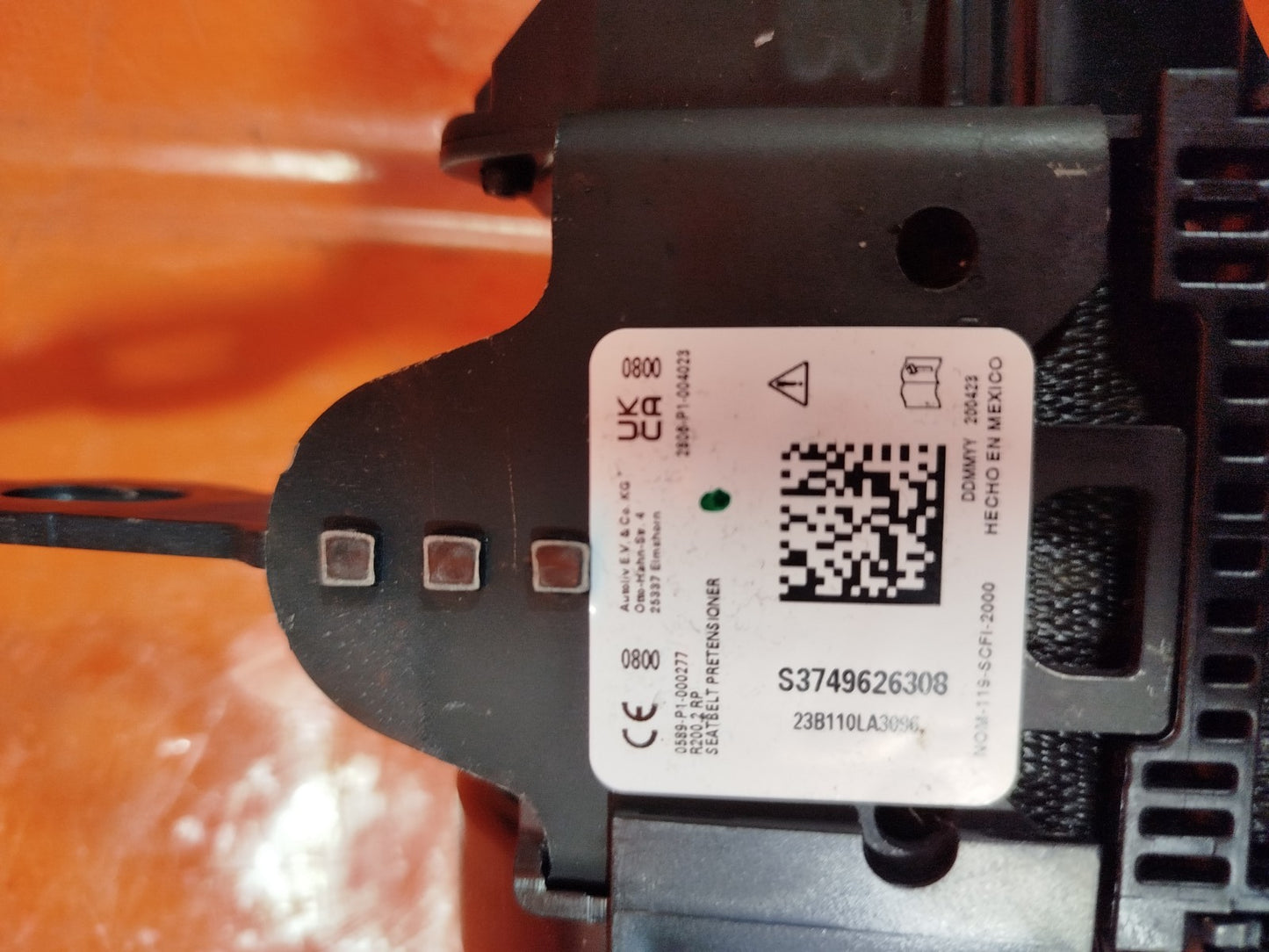 ✅BMW G20 330E 2.0 PETROL 2023 REAR LEFT SEAT BELT S3749626308 661888200B A340 - Image 6
