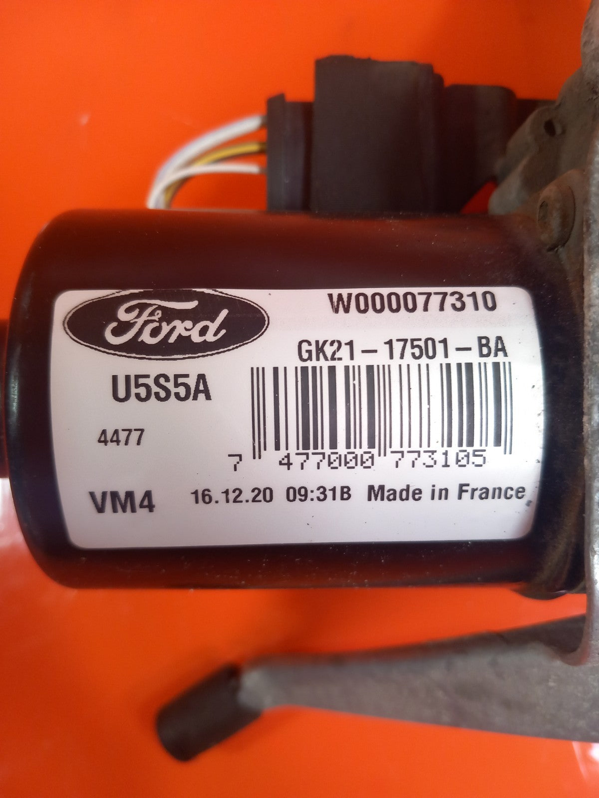 Ford Transit Custom 2.0 Diesel 2021 Front Left Wiper Motor GK2117501BA Warranty - Image 10