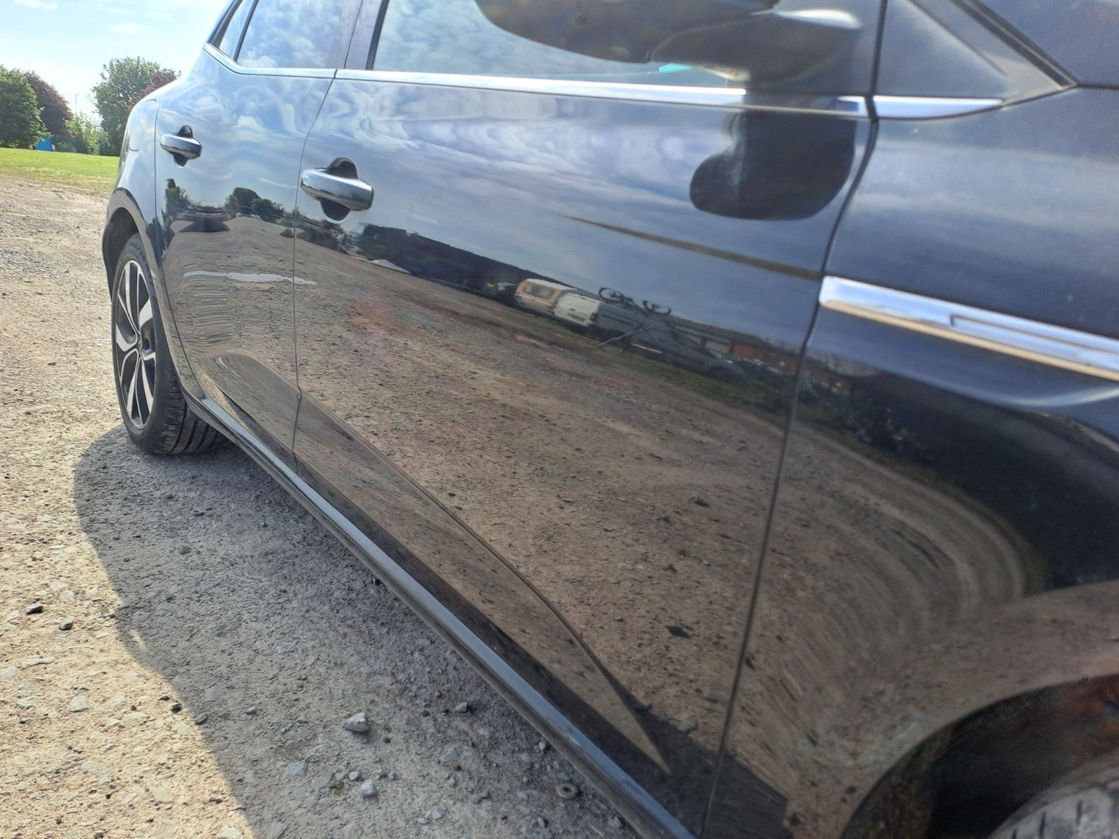 ✅2019 Renault Megane MK4 Iconic Front Right Bare Door w/o Mirror Black A387 - Image 7