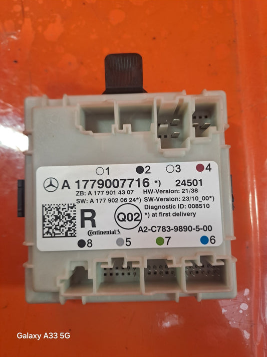 ✅2025 MERCEDES A CLASS W177 DOOR CONTROL UNIT MODULE REAR LEFT A1779007716 A311 - Image 1