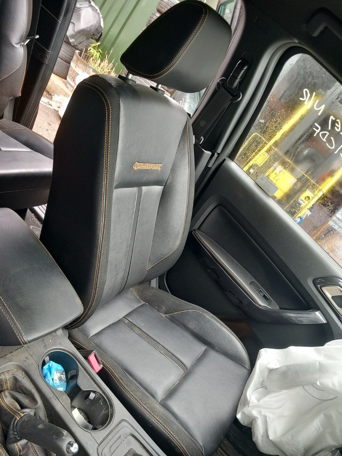 2021 Ford Ranger Wildtrak Front Left Passenger Leather Seat Warranty A418 - Image 1