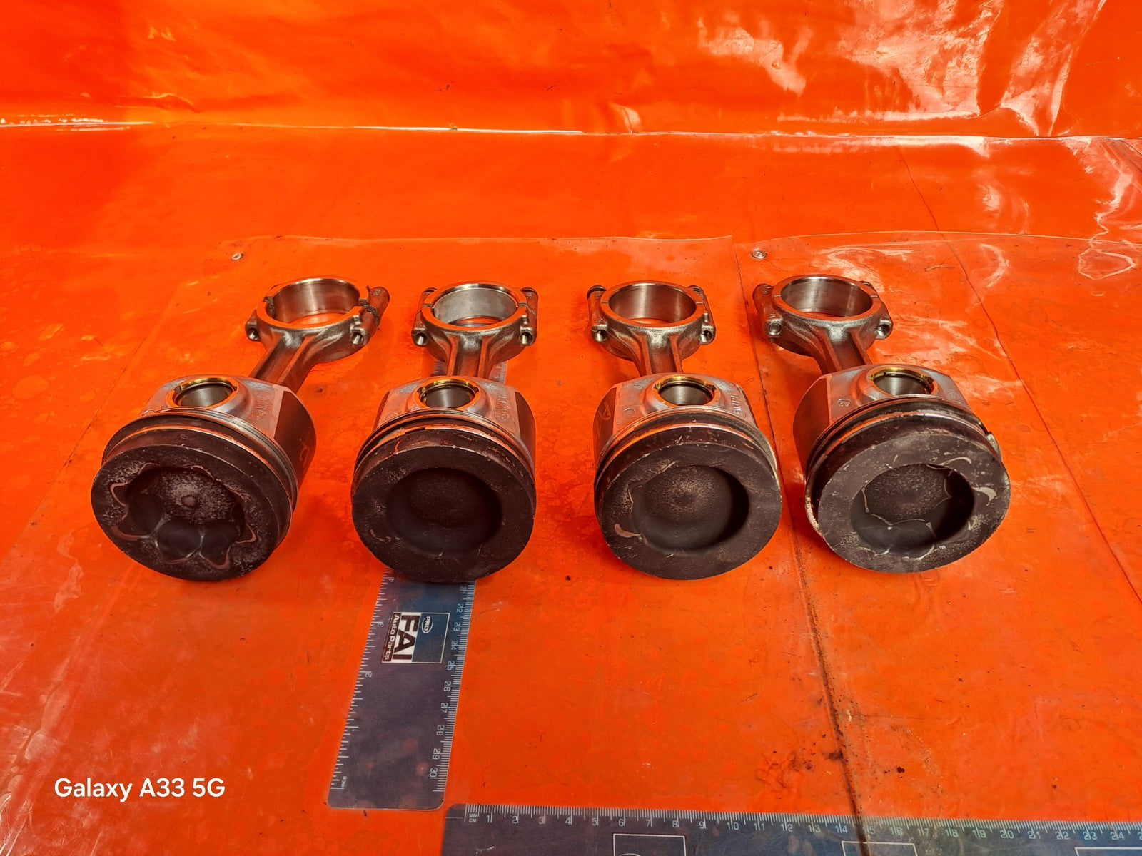✅2016 Audi A5 F5 S-Line 2.0TDI Engine Piston Con Rod x1 04L105401A Warranty A142 - Image 8