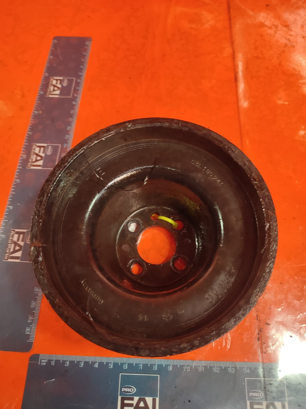 ✅Volkswagen Crafter CR35 2015 2.0 Diesel Crankshaft Pulley 03L105243 Warranty - Image 6