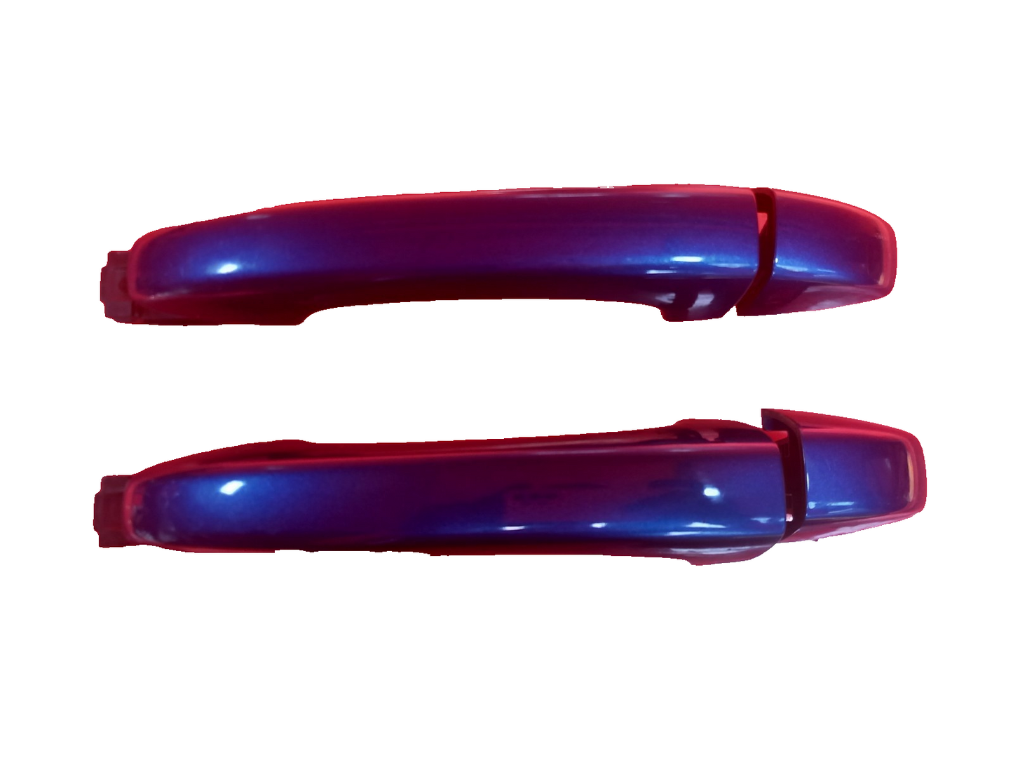 Renault Captur 1.6 Petrol 2023 Front Door Exterior Handles Pair Blue/Grey A392 - Image 1