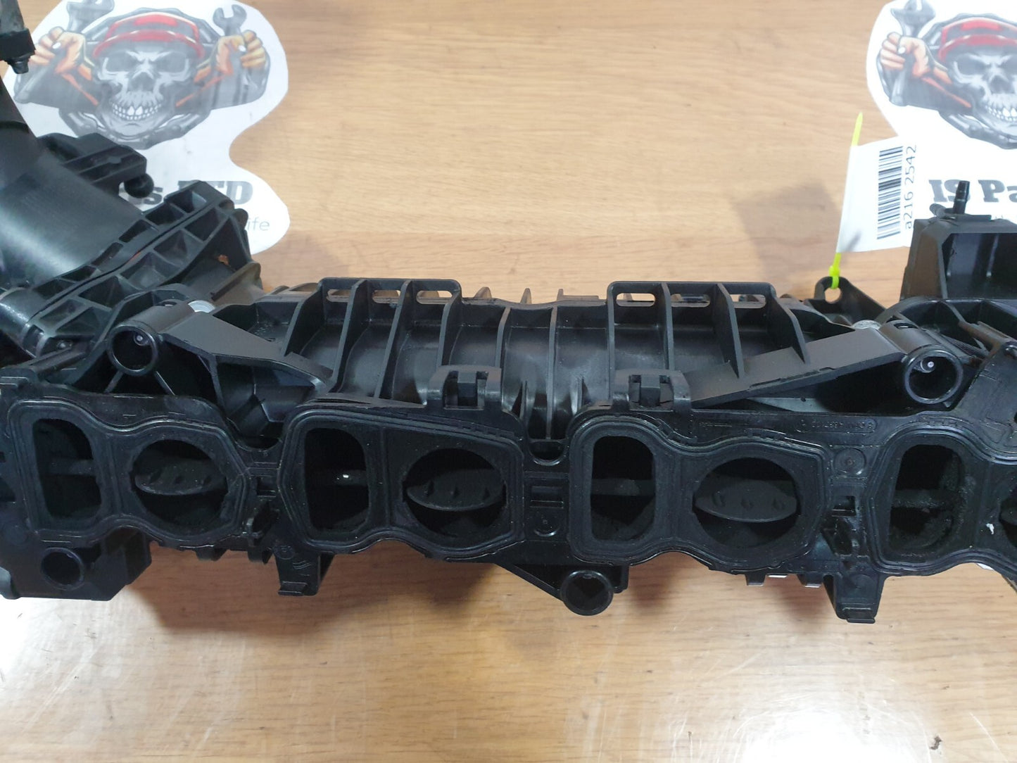 2010 BMW 5 SERIES F11 2.0D INTAKE MANIFOLD WITH FLAPS MOTOR THROTTLE BODY - Image 3