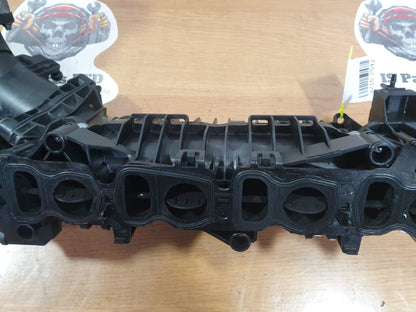 2010 BMW 5 SERIES F11 2.0D INTAKE MANIFOLD WITH FLAPS MOTOR THROTTLE BODY - Image 3