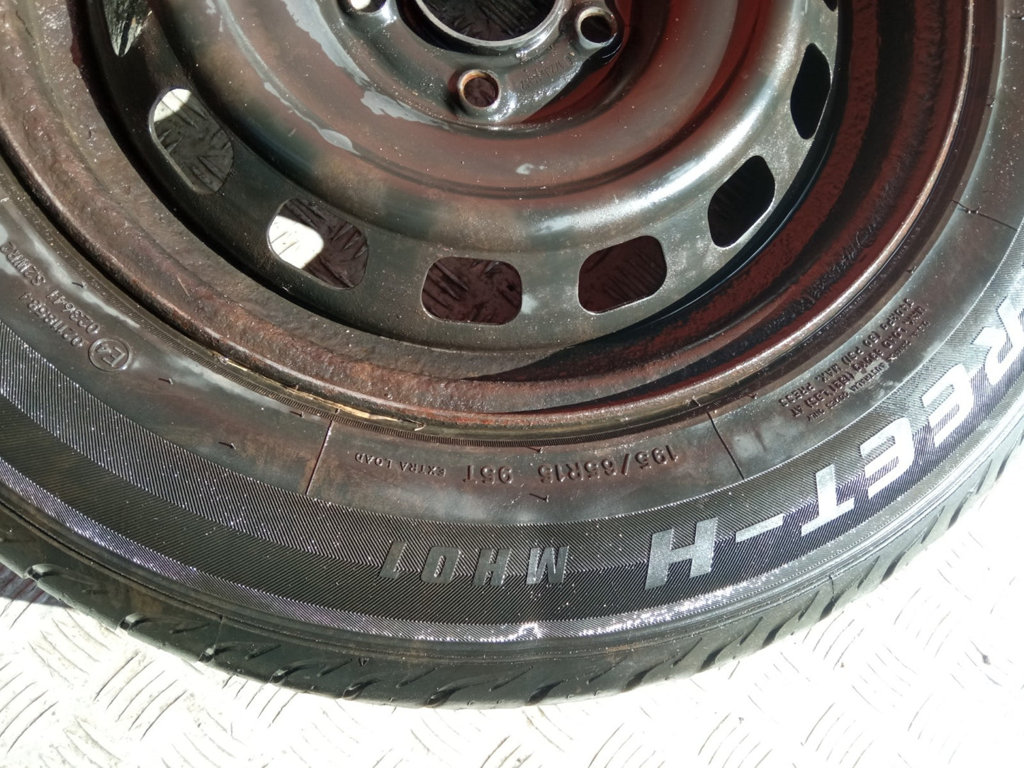 ✅Peugeot 308 Dynamo Steel Wheel with Tyre 195/65 R15 5.05 mm + Warranty xAA - Image 4