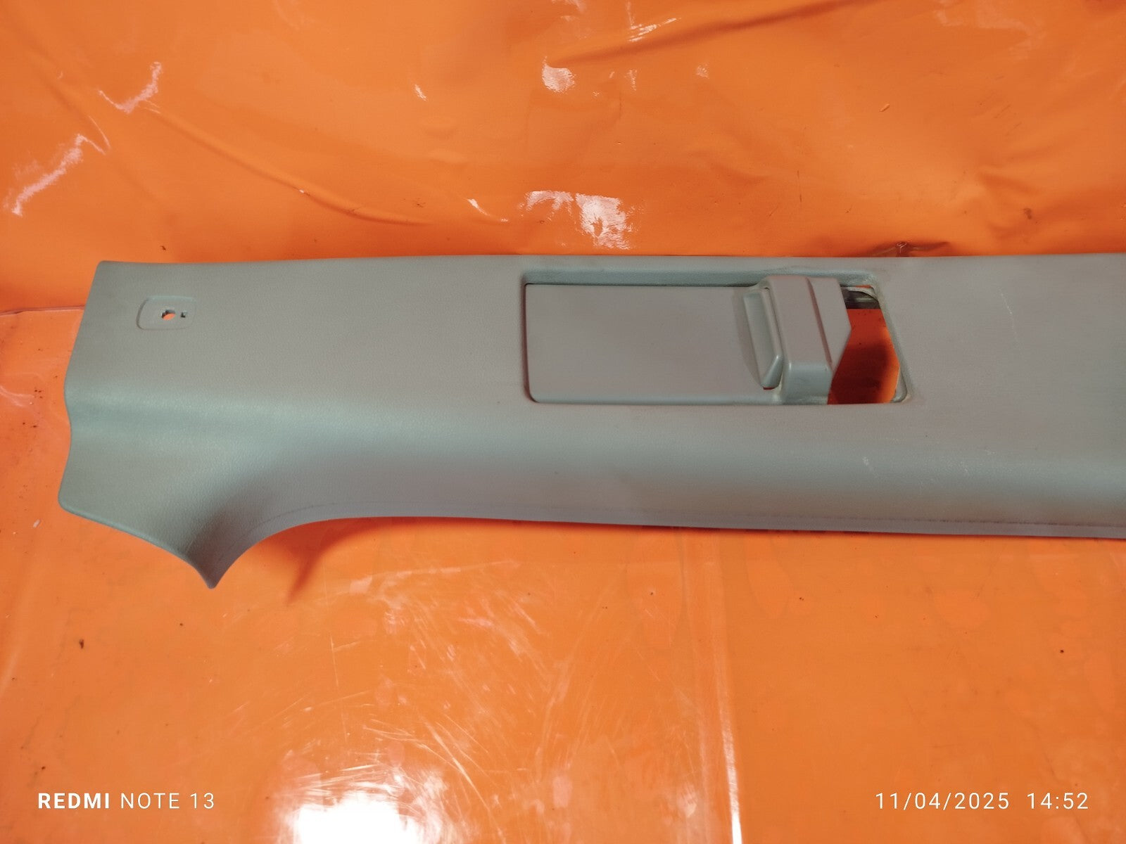 ✅VW CRAFTER CR35 2.0 DIESEL 2015 RIGHT SIDE B-PILLAR COVER TRIM A9066900107 A278 - Image 4