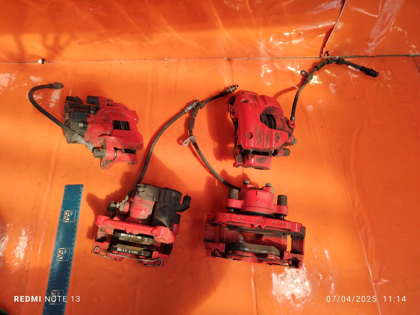 ✅FORD FOCUS ST-LINE 1.0 PETROL 2024 BRAKE CALIPERS SET NX612D251BLB NX612D250BLB - Image 1