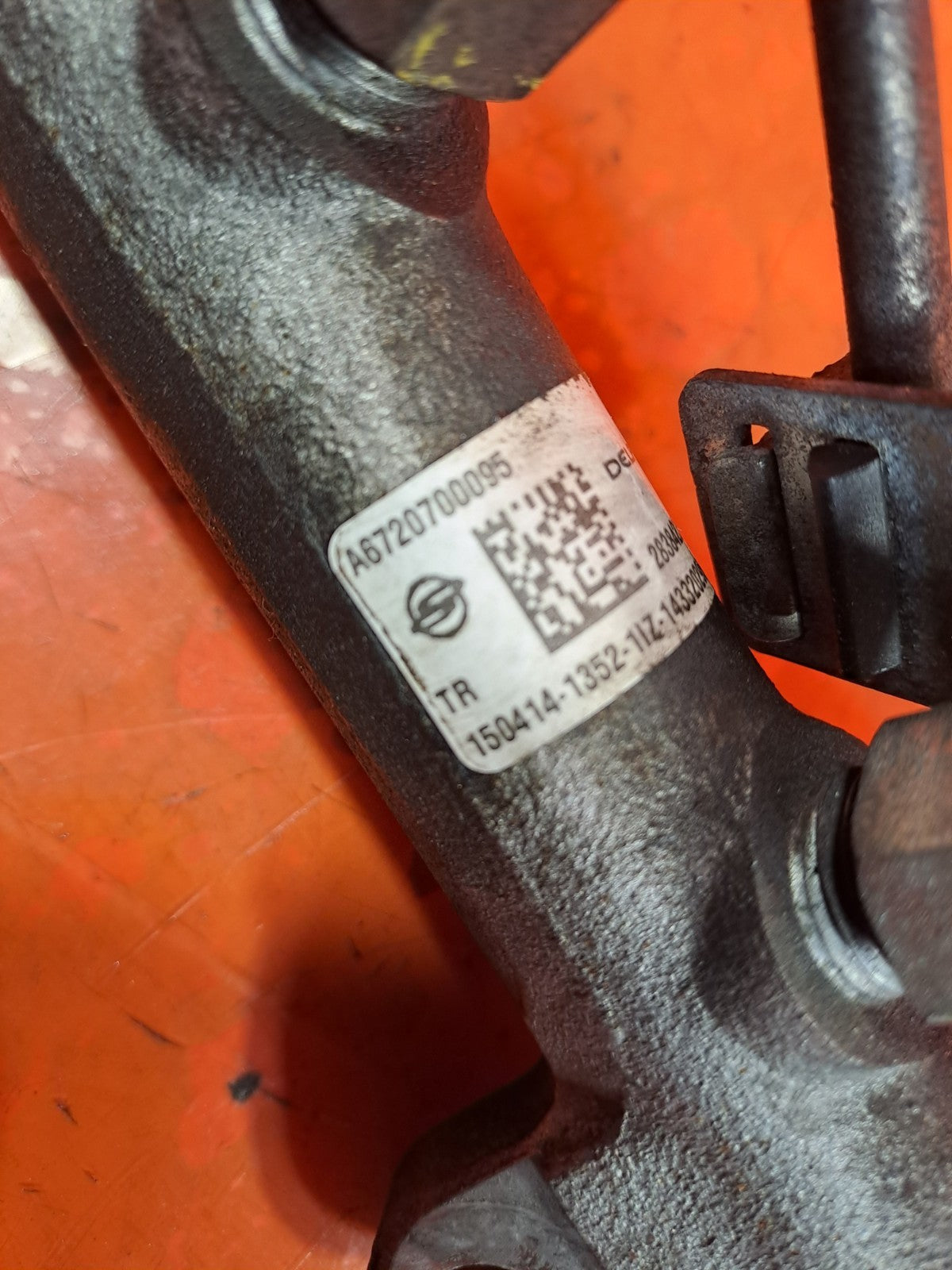 ✅SSANGYONG KORANDO 2.2 DIESEL 2015 D22DTF/672.950 FUEL RAIL A6720700095 Warranty - Image 9