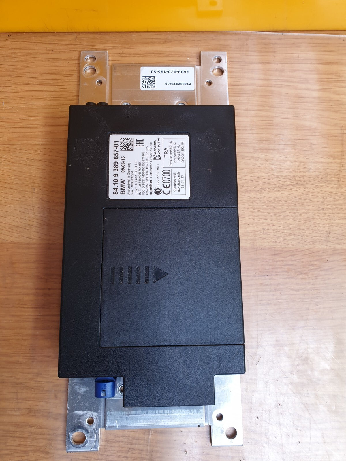 ✅2015 BMW 1 SERIES F20 1.5D TELEMATICS CONTROL MODULE ECU 9389657 +WARRANTY A160 - Image 1
