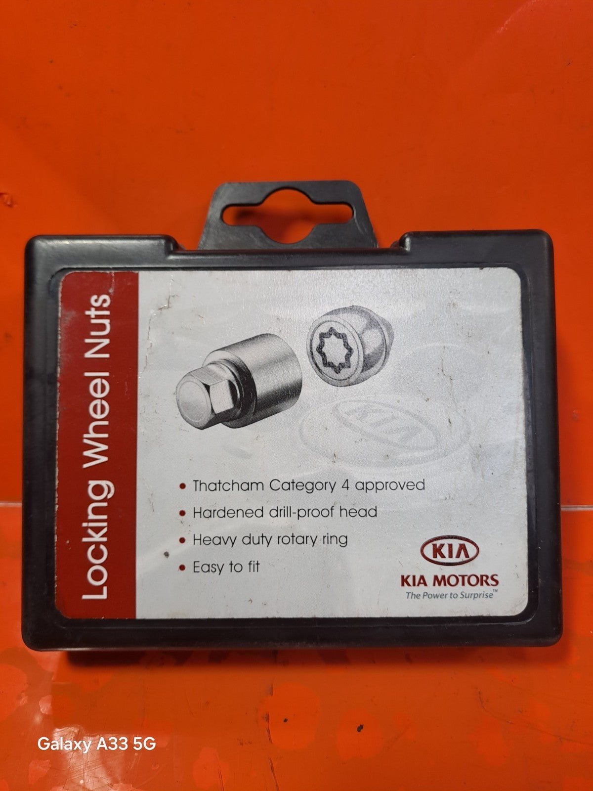 ✅KIA SPORTAGE 4 1.7 DIESEL 2014 LOCKING WHEEL NUTS Warranty A287 - Image 1