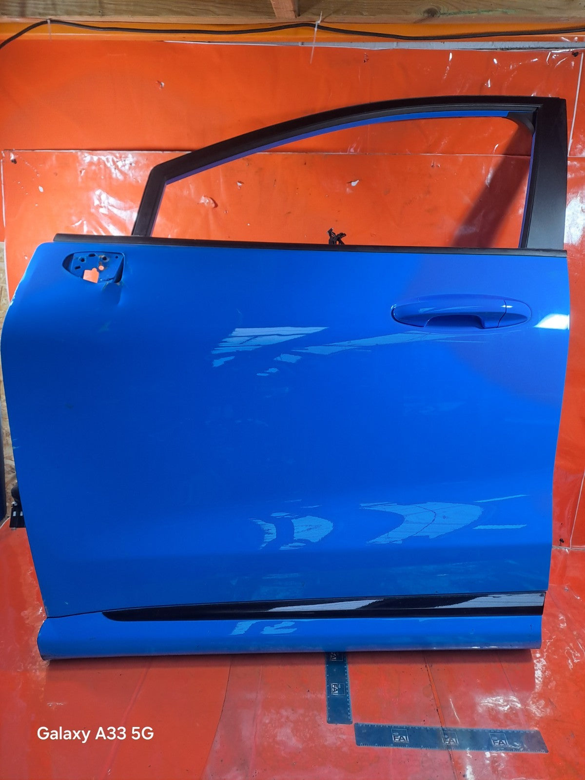 ✅2023 FORD PUMA ST FRONT LEFT DOOR BLUE dent + WARRANTY A307 - Image 2