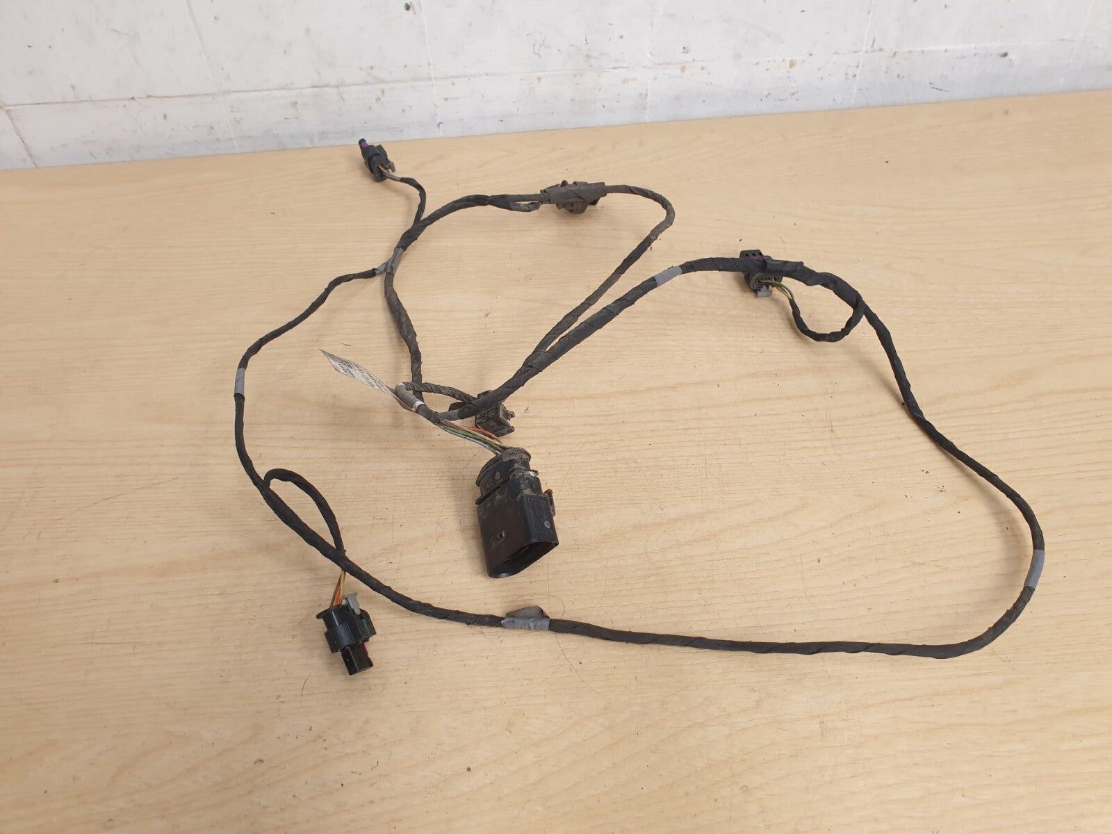 2019 AUDI A6 S LINE REAR BUMPER PARKING WIRE WIRING HARNESS 4K5971104AK A040 - Image 3