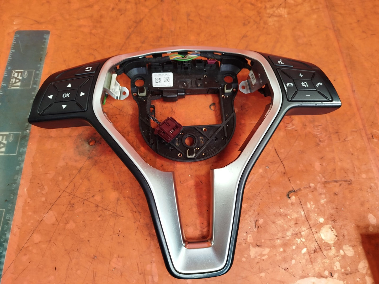 ✅2013 Mercedes E-Class W212 Steering Wheel Switches Panel A0994641913 + Warranty - Image 1