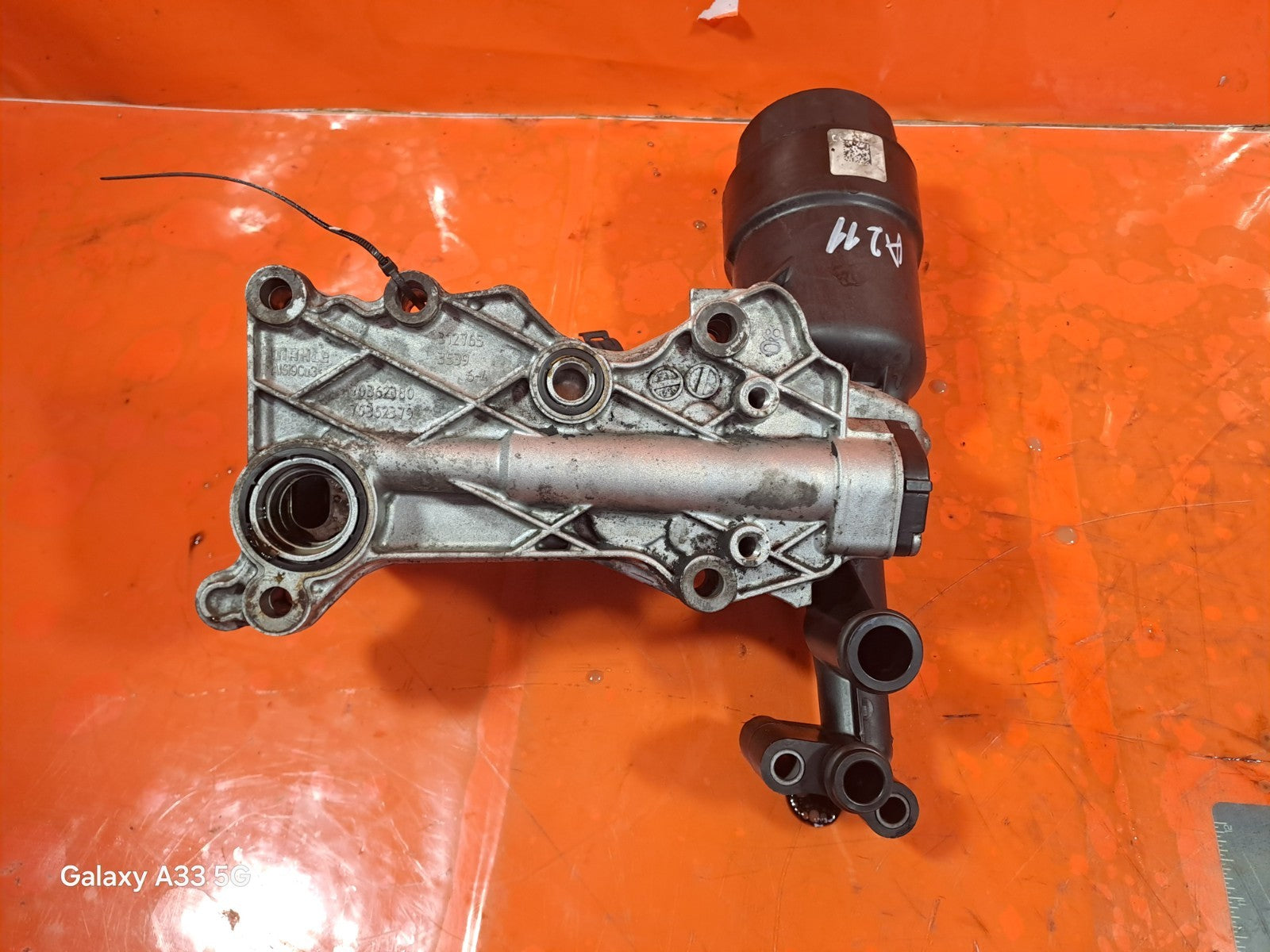 ✅2012 MERCEDES B CLASS W246 1.8D OIL COOLER & HOUSING A651180056 + WARRANTY A211 - Image 12