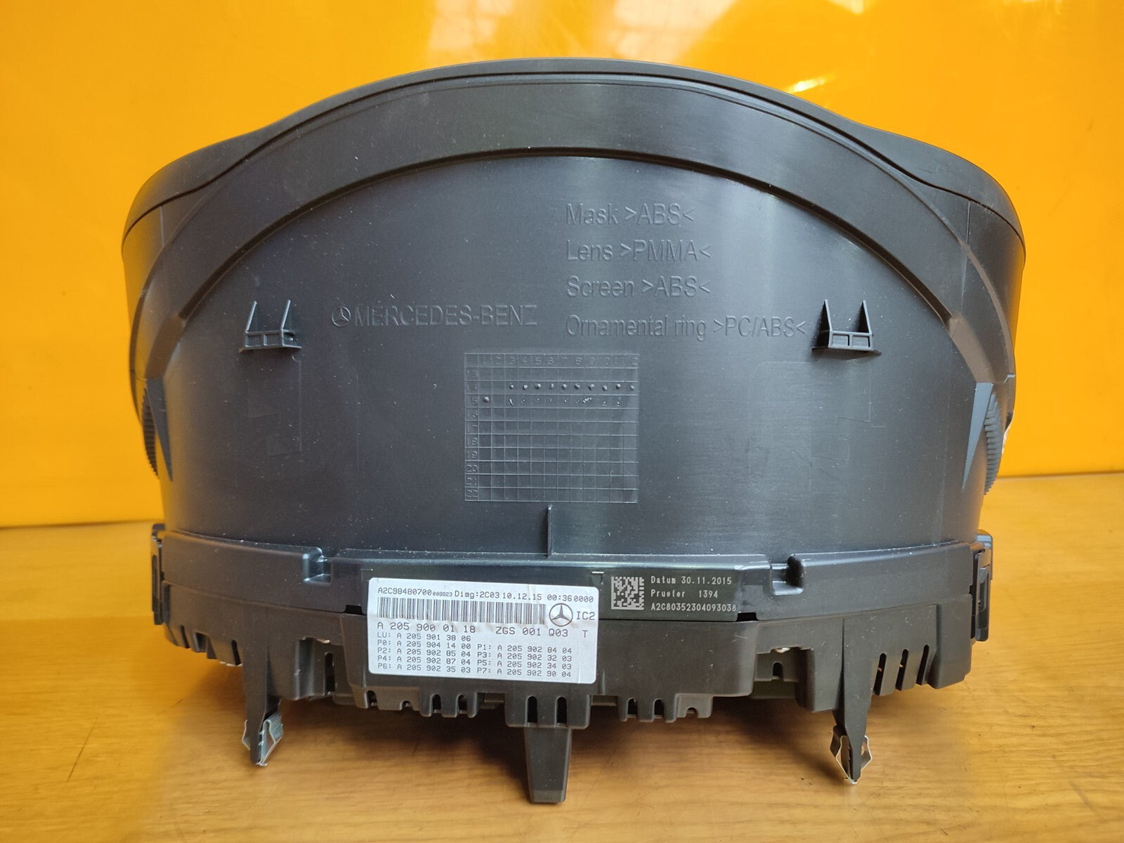 ✅2016 Mercedes C Class W205 Speedo Instrument Cluster A2059000118 +Warranty A123 - Image 5