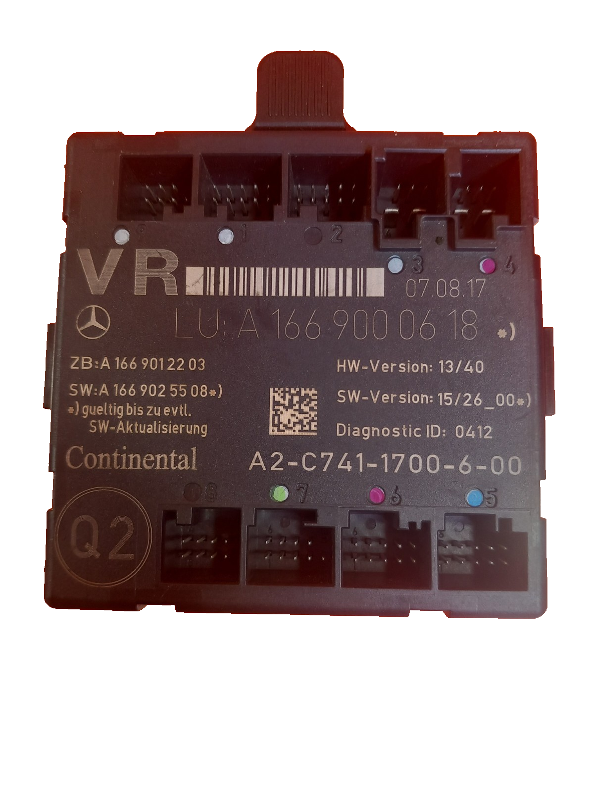 Mercedes W176 W117 W246 Front Right Door Control Module A1669000618 Warranty xAA - Image 1