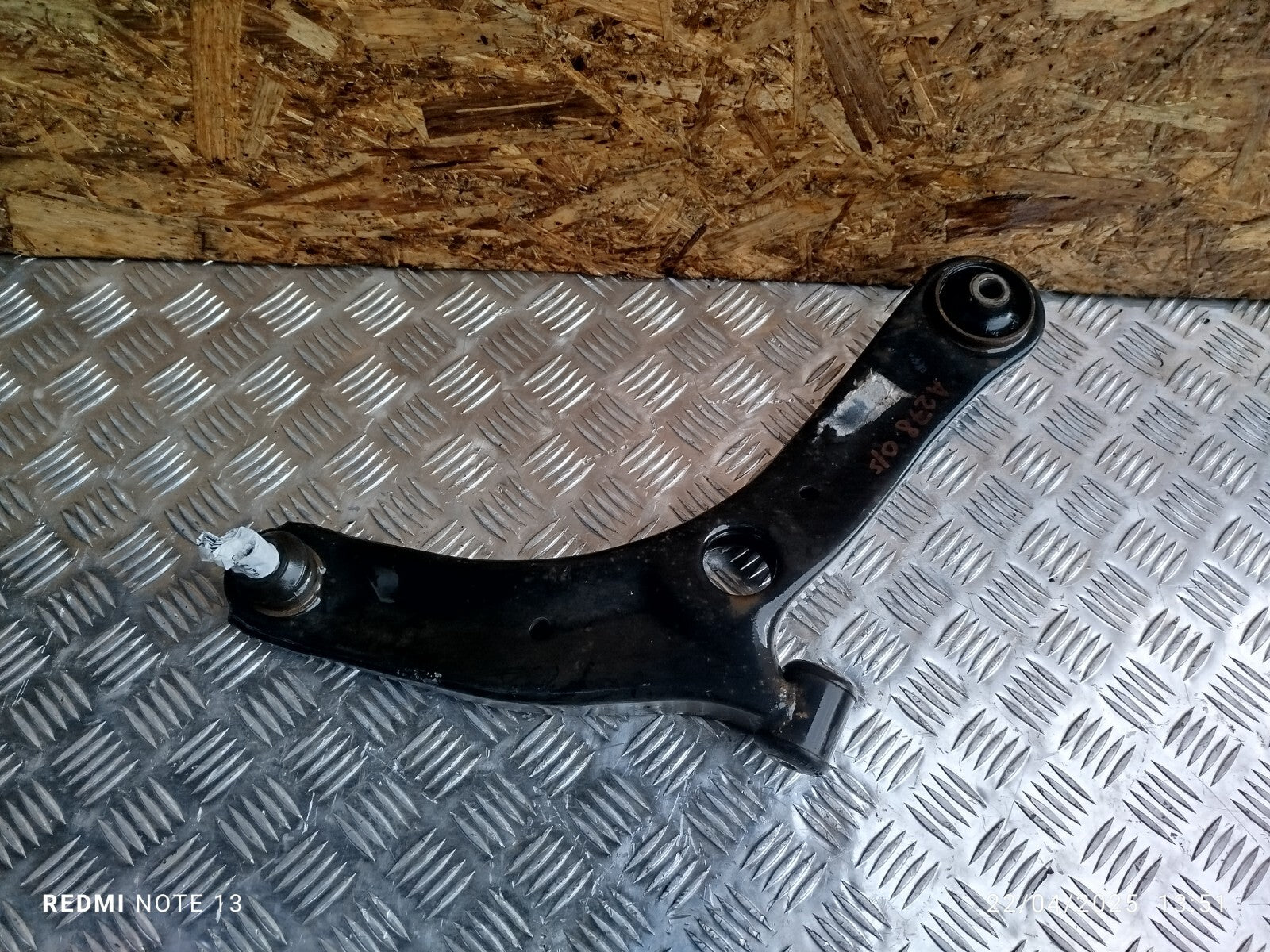 ✅SSANGYONG TIVOLI Elx 1.6 DIESEL 2016 FRONT RIGHT WISHBONE CONTROL ARM A279 - Image 3