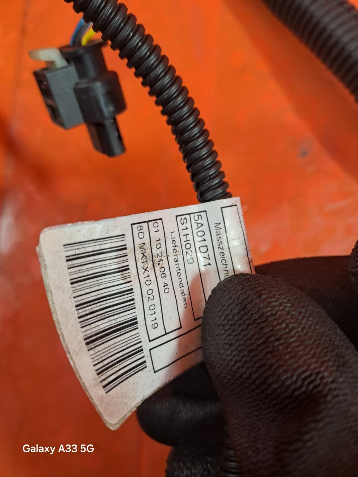 ✅BMW 330E G21 2.0 PETROL 2022 ENGINE WIRING LOOM HARNESS 5A01D70 Warranty A305 - Image 8