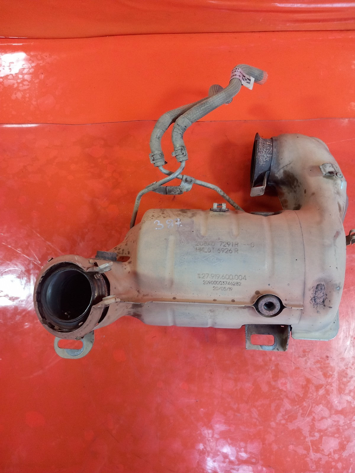 2019 Renault Megane MK4 Catalytic Convertor 208A07291R Warranty A387 - Image 2