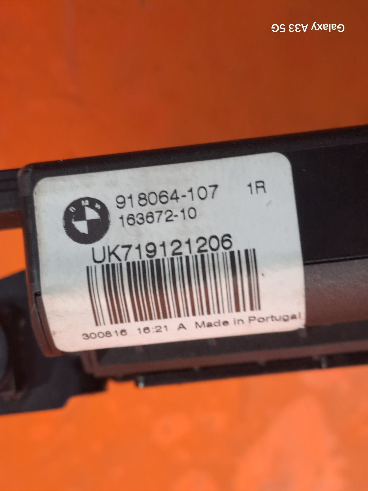 ✅BMW 318I F30 1.5 PETROL 2016 TAILGATE BOOT LOCK 918064-107 Warranty A330 - Image 11